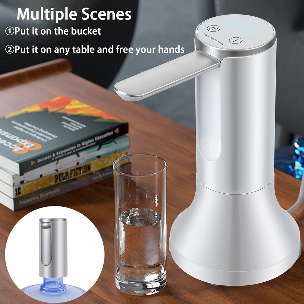 COMFORTING PLACE™ Automatic Water Dispenser Pump, Bottle and Countertop - Digital Display